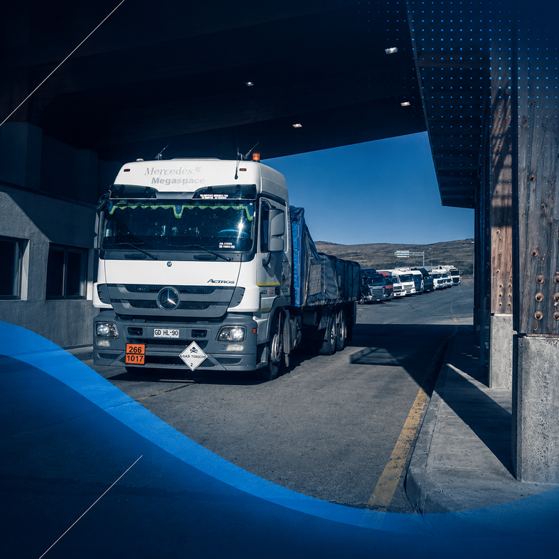 Transporte para industria química